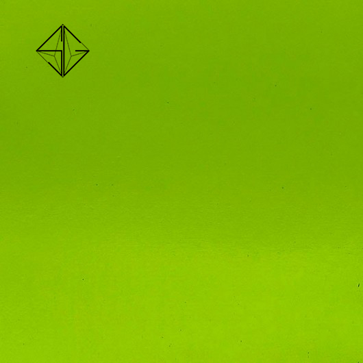 Цветно релефно стъкло Double Rolled- Medium Yellow-green - Image 3