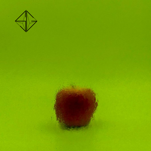 Цветно релефно стъкло Double Rolled- Medium Yellow-green