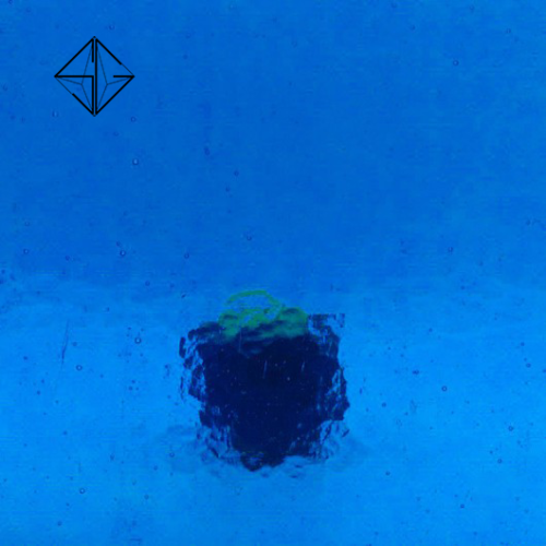 синьо прозрачно стъкло